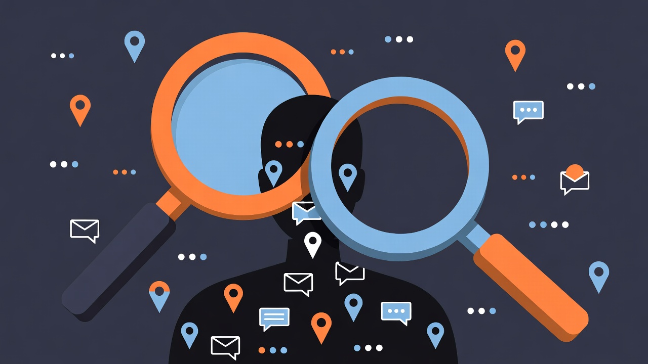 Illustration: Ce que Google et Facebook savent sur vous