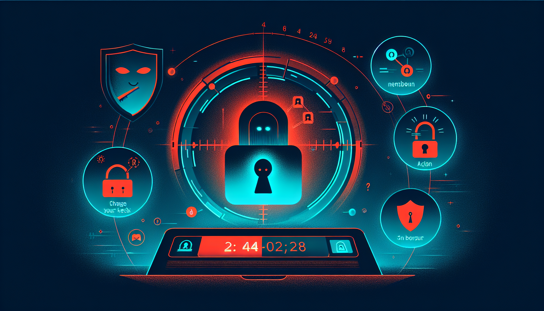Illustration: Compte hacké : que faire dans les 24 premières heures