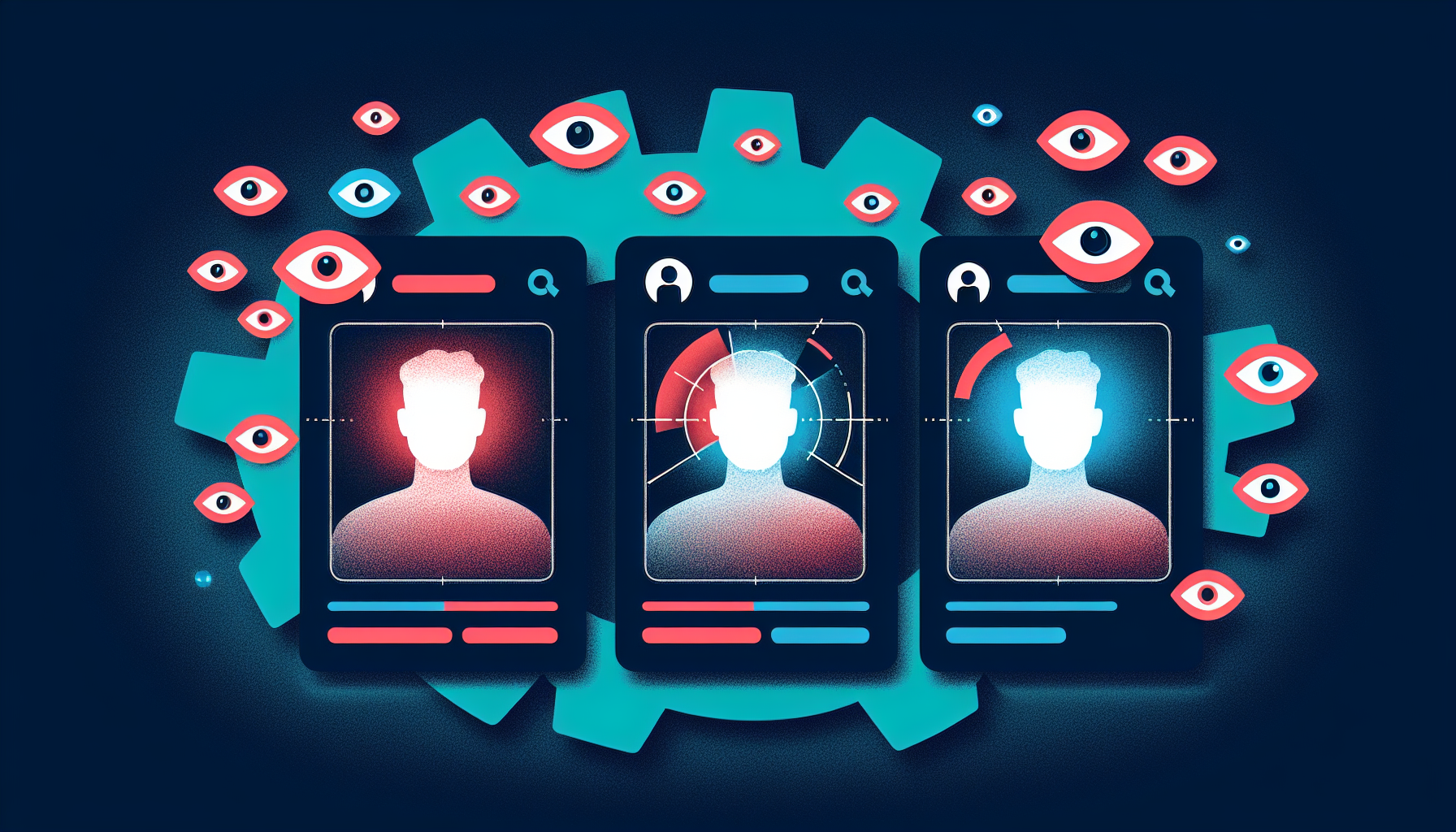 Illustration: Confidentialité LinkedIn, Facebook, Instagram (2026)