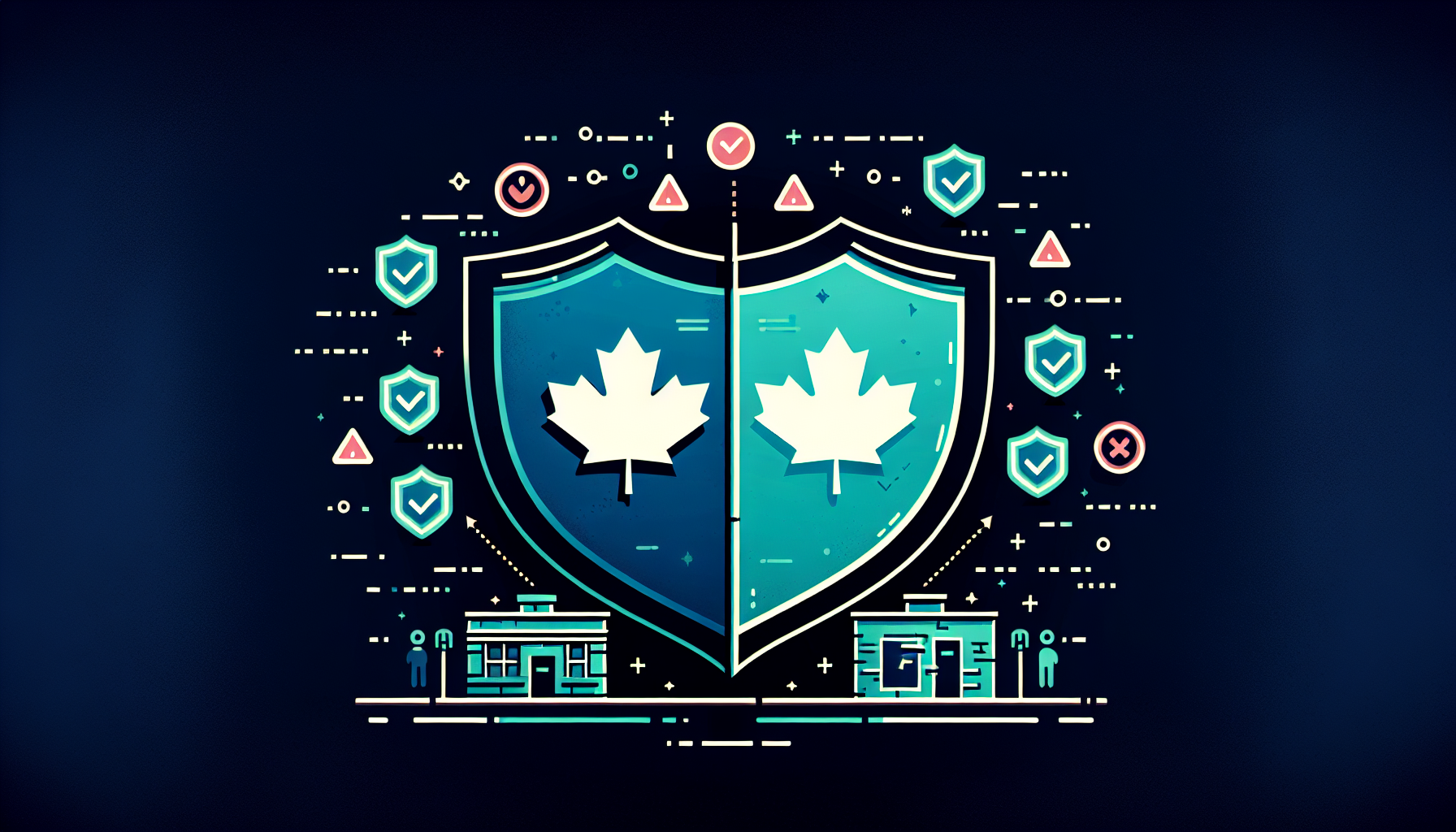 Illustration: PIPEDA et Loi 25 : guide conformité PME québécoises