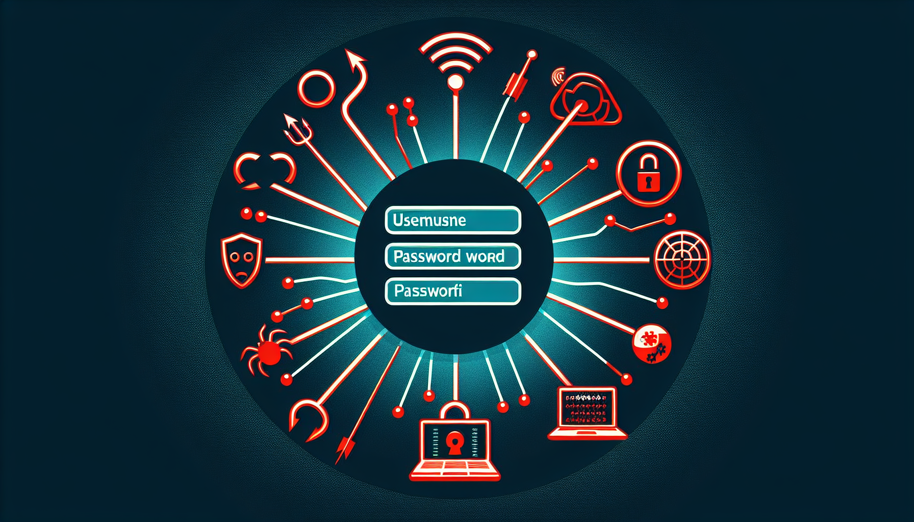Illustration: Vol de credentials : comment les hackers volent tes accès